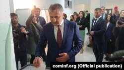 Анатолий Бибилов на выборах 10 апреля 2022 года